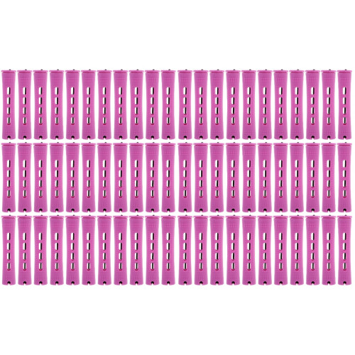 60Pièces Accessoires Bigoudis Violet Pour Boucles