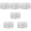 6Ensembles Pinceaux Silicone Usage Professionnel Voyage 1