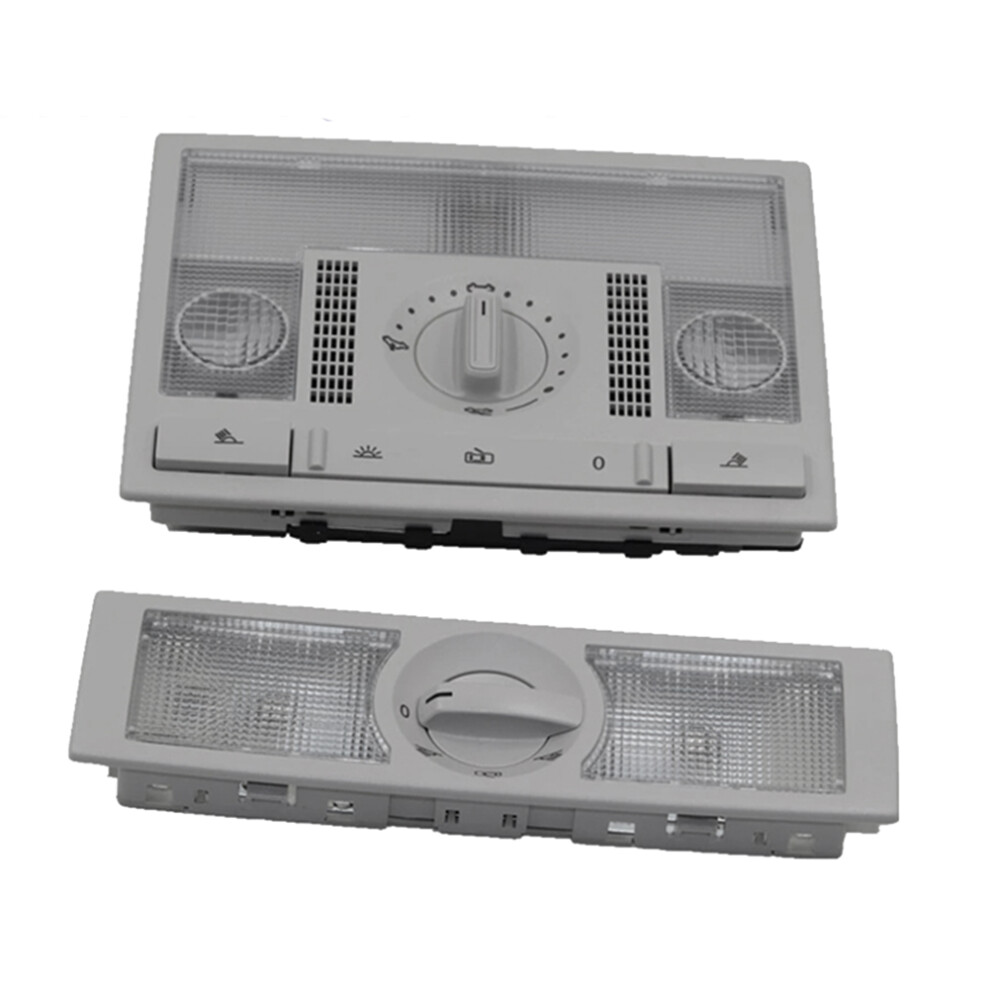 2Pcs 6Q0959613a 6Q0947291a For- 9N 2002-2010 Eu Altea Leon Front Rear Dome Lamp Reading Light 4713193389321