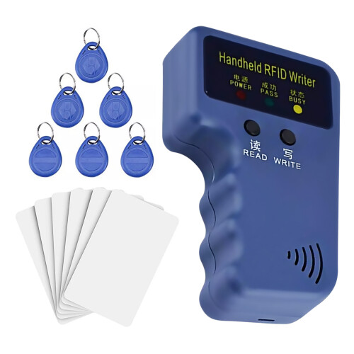 5Pcs ABS Blue Rfid Card Duplicator Portable Handheld Copier 1