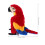 2Pièces Oiseaux Peluche Rouge Jouet Décor Maison 9