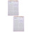 2Pièces Calendrier Dateur Rose Planificateur Efficace 1