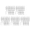 105Pcs Versatile Metal Electrical Box Repair Kit for Switch Socket Use 8