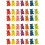 21Pairs Assorted Color Bear Post Earrings Small Studs for Women 1