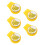 5Pièces Golf Clip Chapeau Silicone Décoration Portable 1