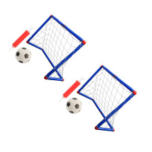 2Ensembles Buts De Foot Pliables Jeu Extérieur Enfants