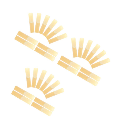 30Pièces Anches Beige Pour Saxophone Et Clarinette En