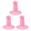 2Pièces Porte Doigt Pour Nail Art Rose Compact 1