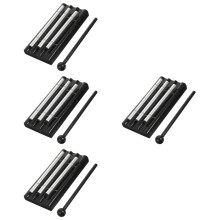 4Pièces Instruments De Percussion En Métal Et Avec Maillet