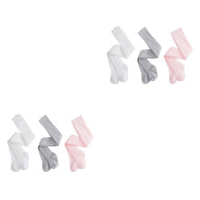 6Pcs Baby Tights Stockings Assorted Colors Warm Cotton Pants for Kids