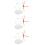 3Ensembles Socle Rouge Pour Modèles Et Figurines Effet Spécial 4