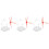 3Ensembles Socle Rouge Pour Modèles Et Figurines Effet Spécial 6