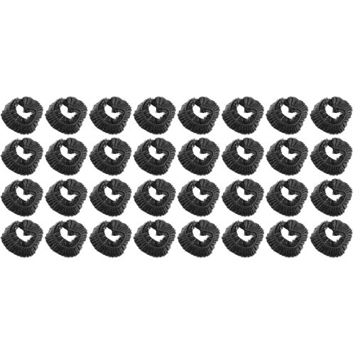 200Pièces Potty Élastiques Noir Pour Entraînement