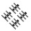 12Pièces Clips Pages Large Noir ABS Pour Piano Solide 1