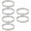 6Stk Robuste Pizza Backringe Rundform Für Kuchen Muffins 9