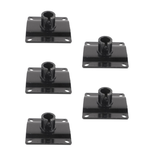 5Pièces Accessoire Hydraulique Chaise Salon Noir