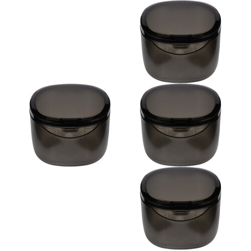 4Pièces Étui De Rangement Portable Pour Dentier Protecteur