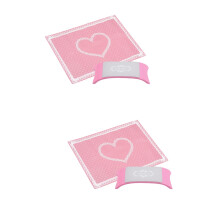 2St Draagbaar Roze Manicure Met Siliconen, Voor Salon Gebruik