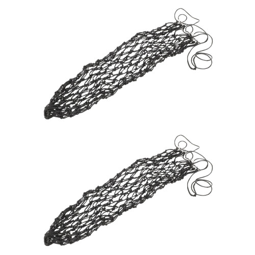 2Pièces Filet Noir Multi-Fonction Lent Pour Chevaux
