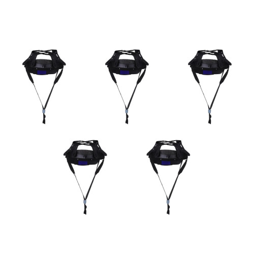5Pièces Kit Doublure Casque Construction Plastique Assortiment Coloré 2