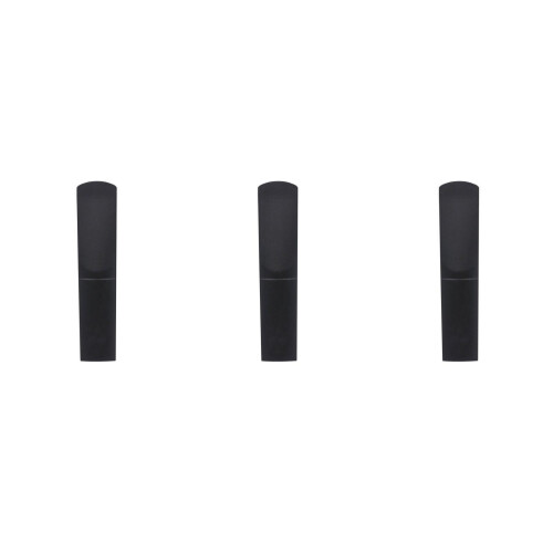 3Pièces Anches Saxophone Résine Noires Compactes Longue Durée
