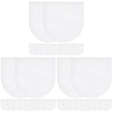 300Pcs Anti-Static White Vinyl Record Sleeves Pe PP Dust-Free Covers