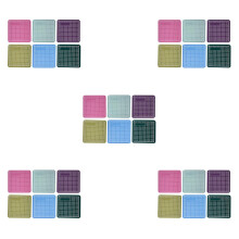 30Pièces Tapis De Découpe PVC Pour Artisanat DIY Coloré Résistant
