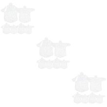 3Sets Draagbare Plastic Regenponcho Volwassenen Met Wegwerp