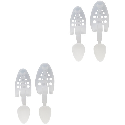 4Pièces Supports Chaussures Blancs Stabilisateurs Robustes