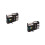 2Pcs Black Bedside Storage Pouch Oxford Fabric Multifunction Organizer 7