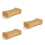 3Pièces Oreillers Ergonomiques Khaki Pour Sauna Cou 1