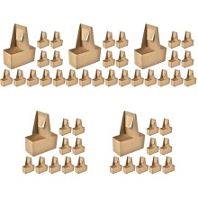 50Pièces Porte- En Papier À 2 Trous