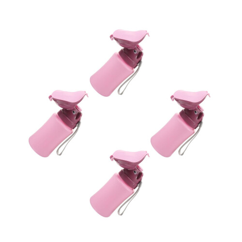 4Pièces Urinoir De Voyage Portable Rose Pour -