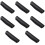 8Pcs Black PU Tote Handle Wraps Durable Bag Handle Protectors 1