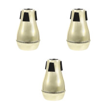 3Pièces Silence Trombone ABS Pratique Accessoire Instrument