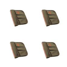 4Pièces Poche Suspendue Fauteuil Camping Accessoire Toile Vert Olive