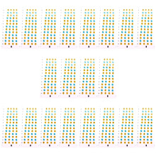 Décalques Échelle Ukulélé PVC Colorés Guide Doigt Fretboard