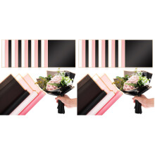 Papier Double Face Bord Pour Bouquet