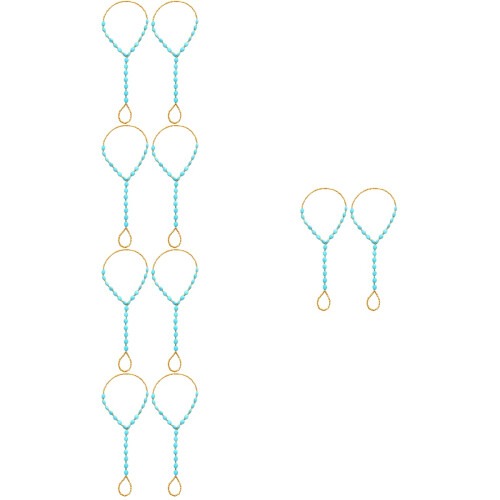 10Pièces Et Perles Multicolores Mode