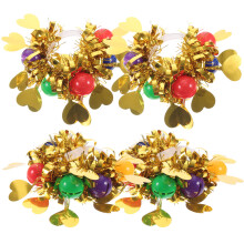 8Pièces Bracelets Décoratifs Enfant Paillettes Colorés