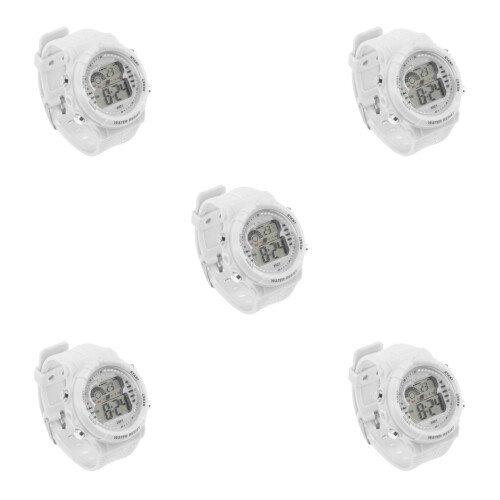 5Pièces LED Blanches Pour Usage Extérieur