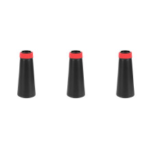 3Pièces Sourdine Droite Trompette Noire ABS Pratique Pour Maison