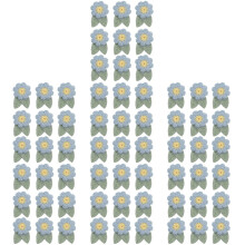 70St Bloem Kleding Patches Ijzer Op Appliques Voor Kleding
