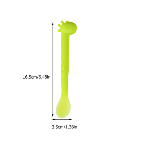 4Pcs Silicone Baby Feeding Spoons For Infant Training 2