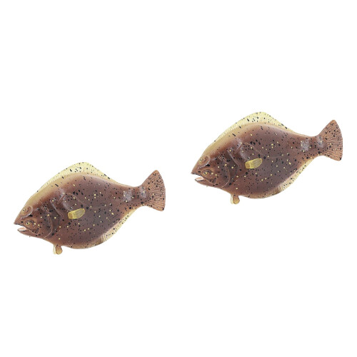 2Pièces Poissons Décoratifs Aquarium Plastique Simulation