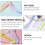 4Pcs Silicone Baby Feeding Spoons For Infant Training 8