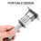 4Pcs Date Stamp Portable Handheld Multi-Purpose Stamper 7