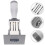 4Pcs Date Stamp Portable Handheld Multi-Purpose Stamper 9