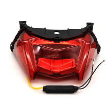 For GSXS1000S 2020-2022 KATANA 2019-2023 Motorcycle Rear Tail Light Brake Turn Signals Integrated Red