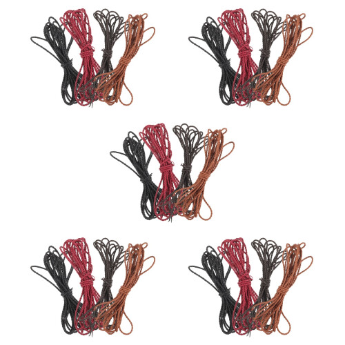 20Pièces Cuir PU Pour De Bracelets